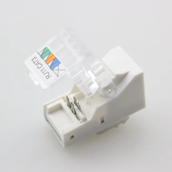 4-Pin CAT3 RJ11 Mô-đun Keystone Điện Thoại Không Cần Dụng Cụ pictures & photos