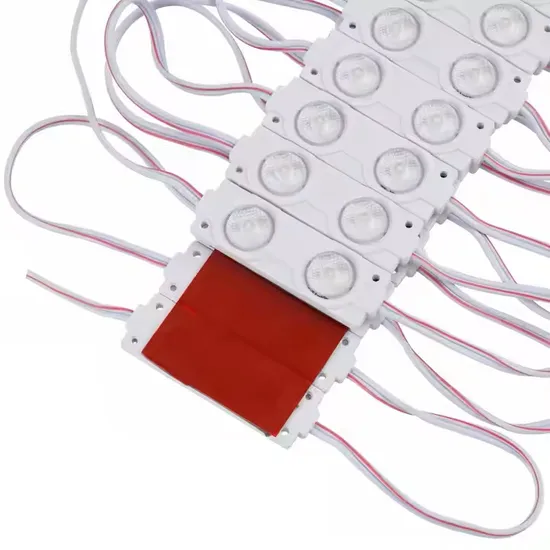 โมดูลไฟ LED DC 12V พร้อมเลนส์ โมดูลไฟ LED 2LEDs 1.2watt สำหรับกล่องโฆษณา pictures & photos