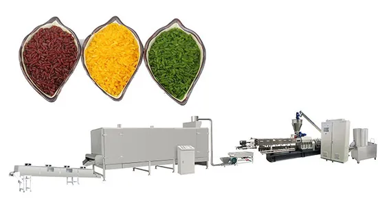 Macchina per la produzione di chicchi di riso fortificati di alta qualità, linea di produzione di riso nutrizionale pictures & photos