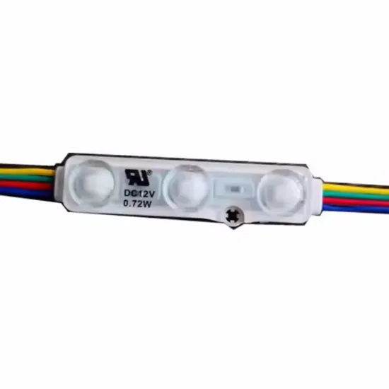 DC 12V LED-Module Spritzgusskunststoff 0.72W RGB LED-Module wasserdicht IP68 3LEDs 5050LED Schaufensterlicht mit UL CE wasserdichtem LED-Modul pictures & photos