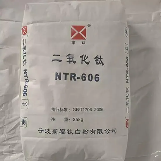 염화물 공정 루타일 이산화티타늄 TiO2 Ntr-606 인쇄 잉크용 pictures & photos