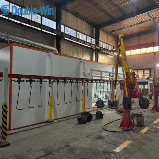 Double-Win Reliable Automatic Powder Coating Production Line pictures & photos