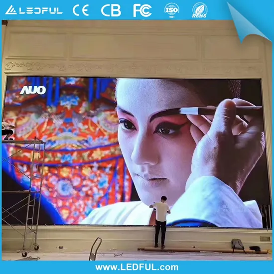 고해상도 HD P2 실내 LED 간판 디스플레이 풀 컬러 모듈 광고 LED 디스플레이 화면 pictures & photos