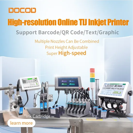 Máquina de impresión por chorro de tinta para codificación de fechas con función de memoria para almacenar múltiples formatos de codificación pictures & photos