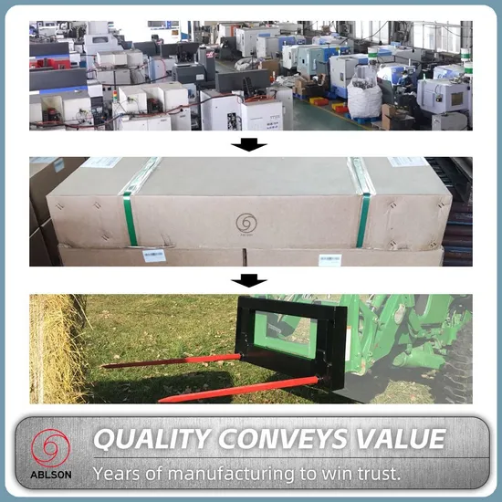 Robustes Ladeschaufelgestell für optimierte landwirtschaftliche Abläufe pictures & photos