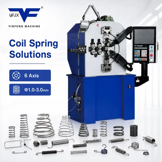 Auto Suspension Compression Spring Customized Steel Retractable Coil Spring Making Machine pictures & photos