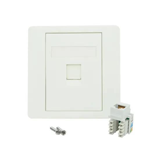 Placa Frontal Modular Universal de Plástico ABS Duradero con RJ45 Módulo pictures & photos
