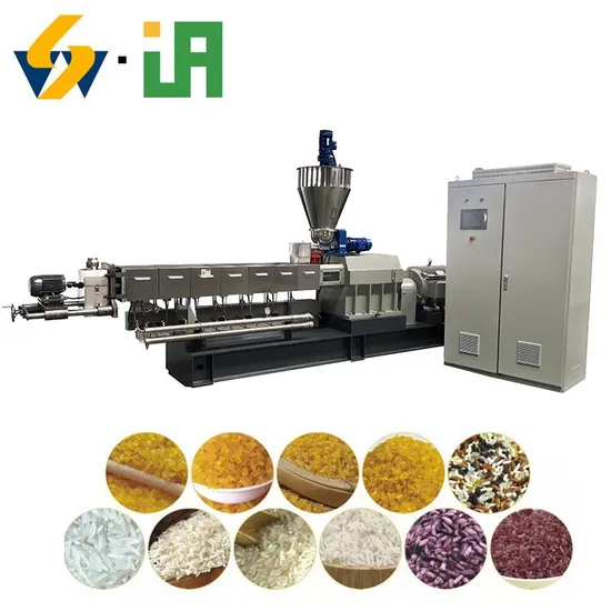 Linha de Produção de Arroz Artificial Linha de Processamento de Arroz Nutricional Linha de Processamento de Arroz Instantâneo pictures & photos