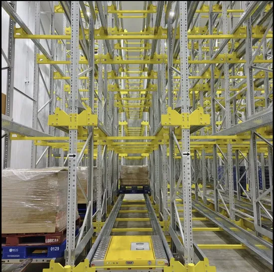 Hochdichte Metall-Multilevel-Palettenregale maßgeschneiderte langlebige Shuttle-Regale für die Lagerung im Lager pictures & photos
