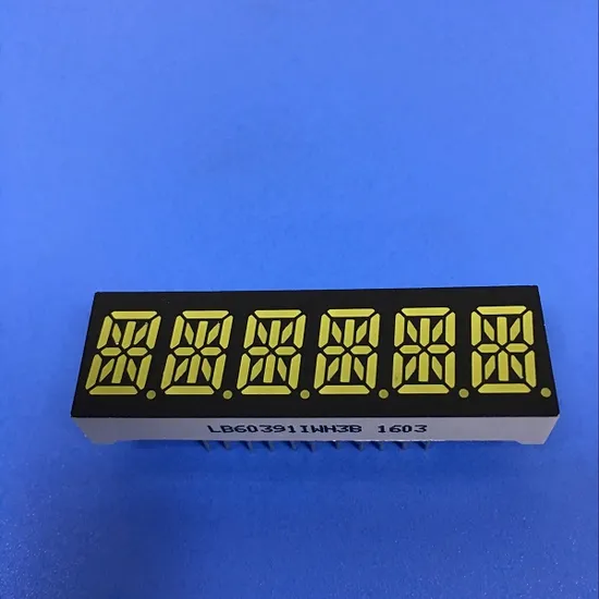 Ultra Helle 0.39-Inch 6-Digit Alphanumerische LED-Anzeigemodul pictures & photos