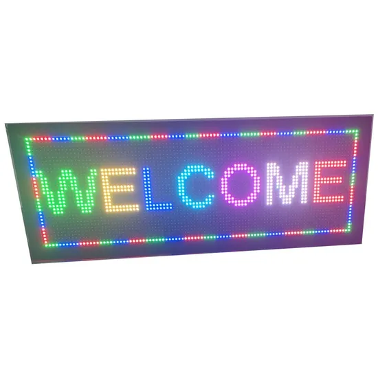 P10 LED Laufbandanzeige LED Buchstaben maßgeschneiderte LED Kanalbuchstaben Außenbeschilderung LED Nachrichtenschild pictures & photos