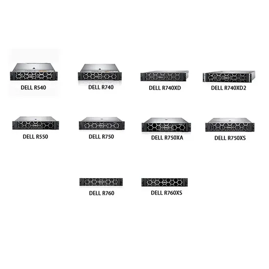 خادم مركز البيانات GPU Rack مزدوج المعالج Poweredge R760 R750 R750xa R550 R740xd2 2u pictures & photos