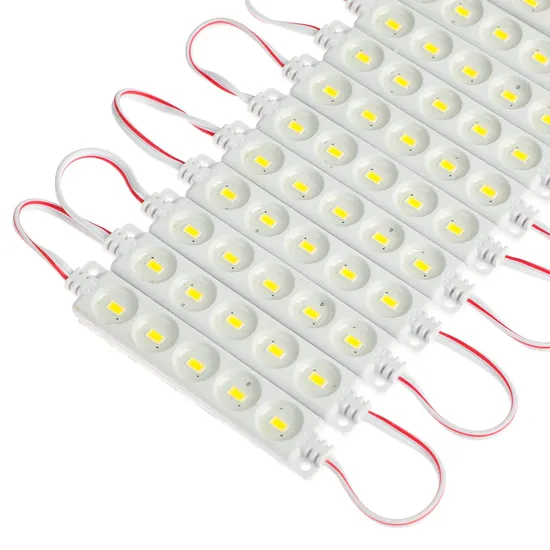 12V DC LED Modul 1.2W 5 LEDs 5630 SMD Spritzguss LED Modul Wasserdicht Dekorativ für Werbeschriftzeichen LED 12V Modul pictures & photos