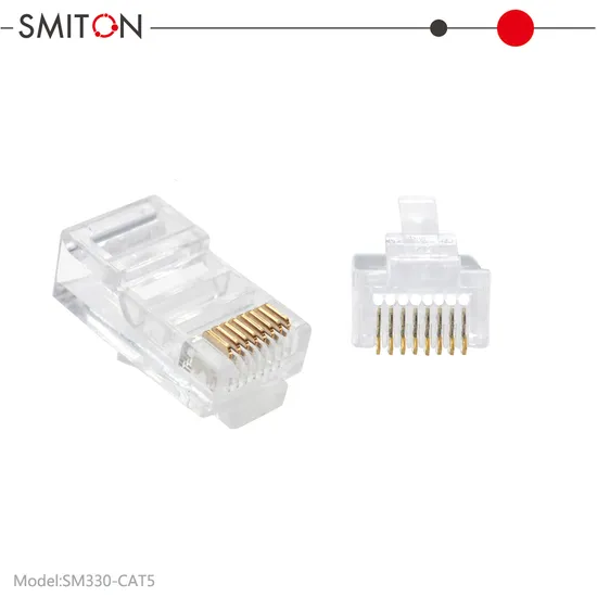 Cavo di rete UTP Rj 45 Rg45 Ethernet RJ45 Pass Through 8p8c Connettore modulare Cat 6 CAT6 RJ45 CAT6 pictures & photos