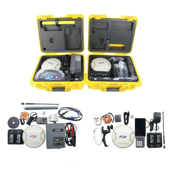 Foif A90 Ricevitore GPS portatile Rtk GPS Rtk con funzione Google Software Surpad aggiornato per rilievi di terreno Versione internazionale Gnss Rtk Base e Rover Rtk pictures & photos