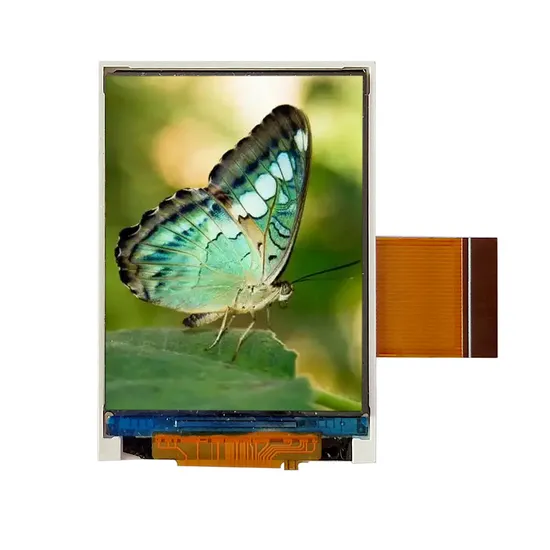 工場 2 インチ TFT LCD ディスプレイモジュール 240X320 解像度 IPS スクリーン 工業制御および医療機器用ディスプレイモジュール pictures & photos
