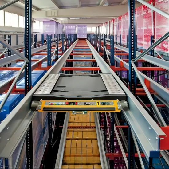 Hochwertiges automatisches Roboterradio-Shuttle-Regalsystem für intensive Lagerhaltung pictures & photos