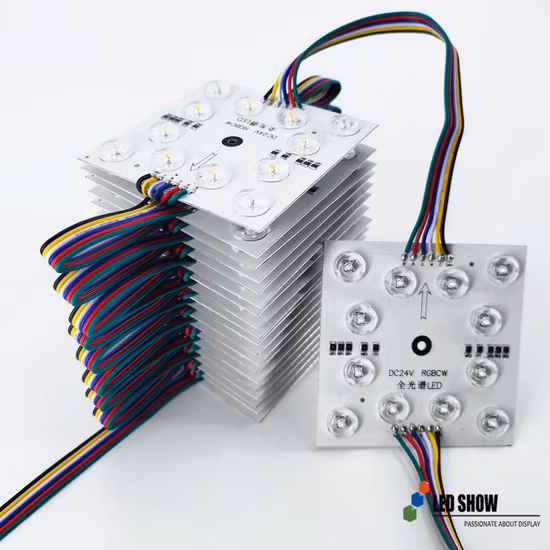 Hochhelliges LED-reflektierendes quadratisches RGB+C+W-Blockchain-Modullicht für die Decke pictures & photos