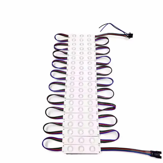 DC12V 3 ไฟ LED 0.72W SMD 5050 โมดูลไฟ LED RGB Ws2811 โมดูล LED ดิจิตอลมหัศจรรย์พร้อม IC ควบคุมระยะไกล FTP โมดูลไฟ LED ที่มีสีสันและปรับความสว่างได้ pictures & photos