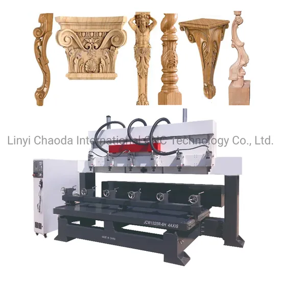 Çok Başlı Ahşap CNC Makinesi Router 3D Dönme CNC Router pictures & photos