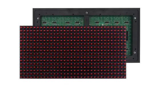 شاشة عرض LED أحادية اللون في الهواء الطلق P10-Red لوحة رسائل LED pictures & photos