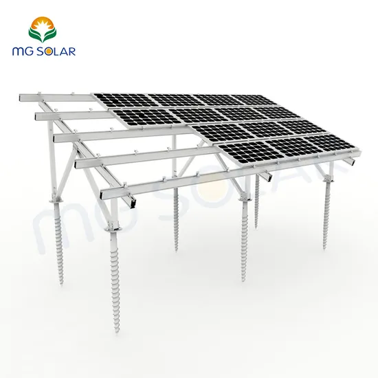 Sistema de Montaje en Suelo de Aluminio para Energía Solar Sistema de Estructura Solar pictures & photos