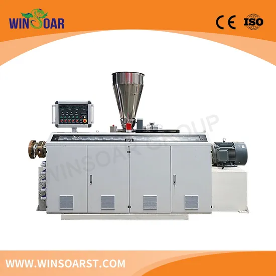 PVC Kablo Kanalı Makinesi Plastik Kablo Tel Kanalı Ekstrüzyon Makinesi/PVC Panel Yapım Makinesi pictures & photos