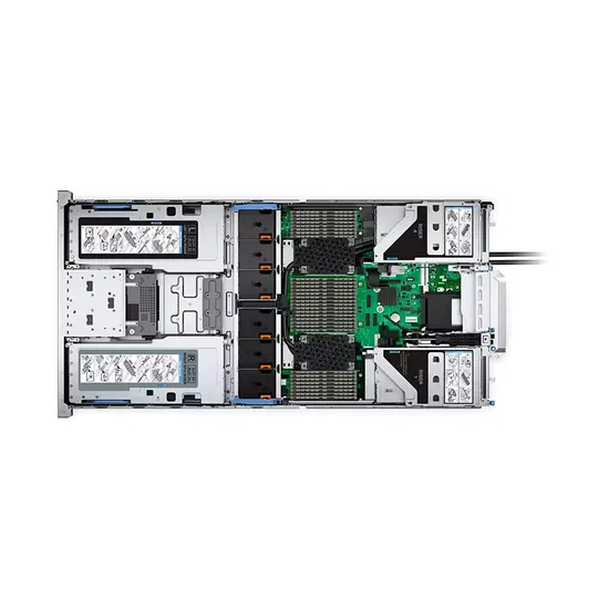 파워엣지 R760xa 서버 랙 2u 비즈니스 컴퓨터 케이스 2 소켓 코어 CPU 인텔 제온 프로세서 GPU 설치된 EMC RAM 랙 서버 pictures & photos