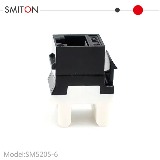 Colore Bianco RJ45 Jack Modulare CAT6 Modulo Keystone pictures & photos