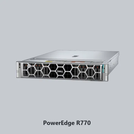 Máy chủ Dell PowerEdge R770 2U Rack Intel Xeon cho cơ sở dữ liệu pictures & photos