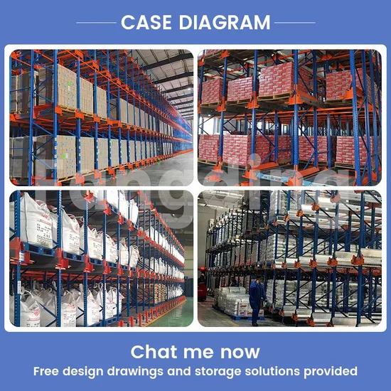 Sistem Rak Racking Semi Otomatis Radio Shuttle Pallet untuk Penyimpanan Gudang Rak Shuttle Gudang Otomatis Empat Arah pictures & photos
