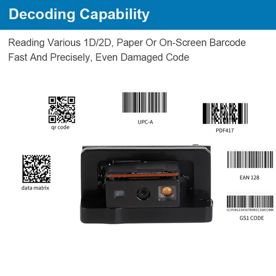 Modulo di Scanner Barcode Embedded ad Alte Prestazioni per Lettura di Codici Qr 2D pictures & photos