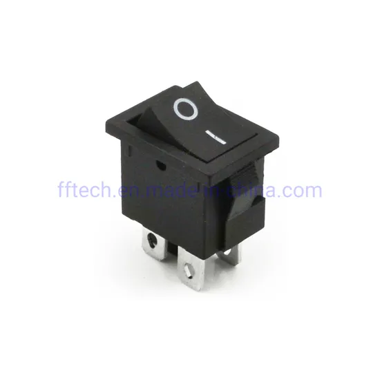 工場供給 直角 ボート ロッカースイッチ Kcd1 ロッカースイッチ 2pin 2 ポジション ベンディングピン T85 ミニロッカースイッチ pictures & photos