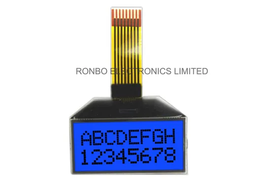 Modulo LCD carattere 8X2 FSTN positivo traslucido Cog modulo display LCD pictures & photos