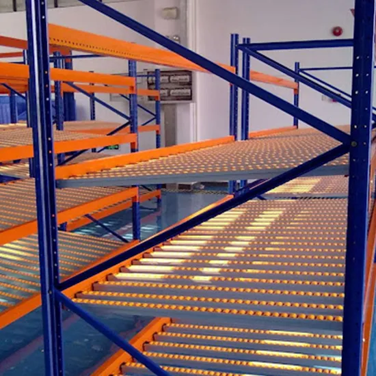 Rastrelliere in acciaio personalizzate per fabbrica, rastrelliere industriali per magazzino, rastrelliere per flusso di cartoni, rastrelliere metalliche regolabili pictures & photos