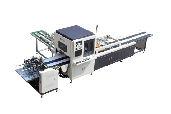 Macchina per la produzione di scatole rigide completamente automatica, macchina per la produzione di scatole rigide con doppia posizionamento automatica, macchina per la produzione di scatole per scarpe, macchina per la produzione di scatole per telefoni cellulari, scatola per file pictures & photos