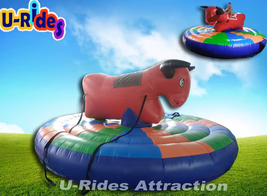 Boi Inflável Vermelho sem Máquina para Diversão em Parques de Diversões pictures & photos
