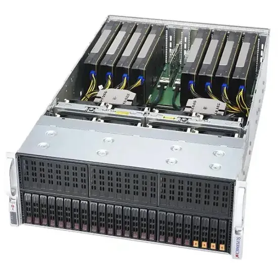 Новый сервер Supermicro 4124GS Tnr 2 ЦПУ Восемь маршрутов AMD Epyc GPU Система глубокого обучения Вычислительный сервер в стойке pictures & photos