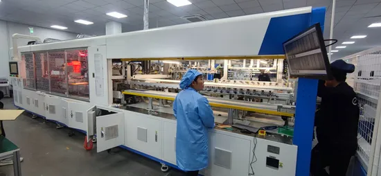 PV-Modulproduktionslinie Solarpanel-Herstellungsmaschine Tabber Stringer & Laminator und Rahmenprüfung sowie EL-Inspektion Solarmodul-Herstellungsmaschine Preis pictures & photos