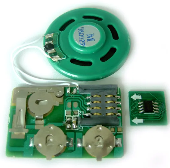 Módulo de sonido de chips de música programables para tarjetas de felicitación pictures & photos