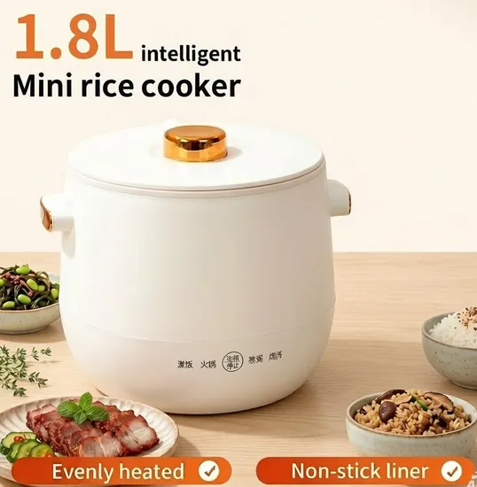 Tragbarer Mini-Multifunktions-Elektrorice Cooker mit antihaftbeschichtetem Innentopf pictures & photos