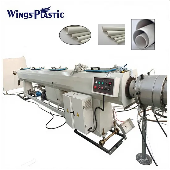 Linha de Fabricação de Tubos de PVC com Rosca Automática Máquinas Extrusoras de PVC para Tubos Elétricos pictures & photos