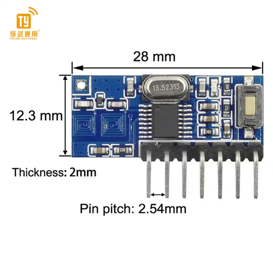 433MHz Módulo de Decodificación Inalámbrica Superheterodina y Recepción 4 Módulo de Salida de Canal pictures & photos