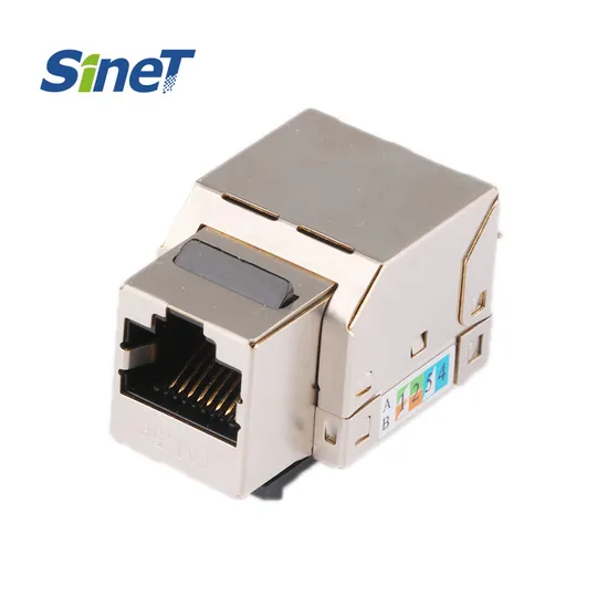 RJ45 UTP CAT6 Ağ Modülü RJ45 Kalkanlı Bilgisayar Ağ Modülü Panel Modülü pictures & photos