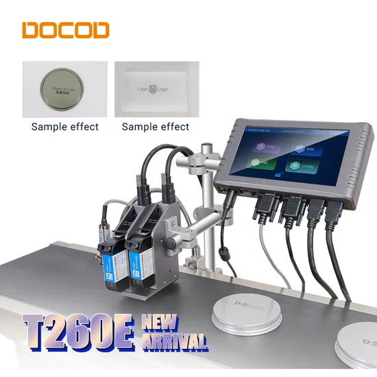 Máquina de impresión por chorro de tinta para codificación de fechas con función de memoria para almacenar múltiples formatos de codificación pictures & photos