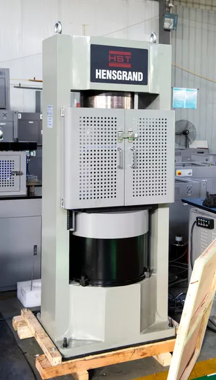 Computersteuerung halbautomatische Druckfestigkeitsprüfmaschine für Beton pictures & photos