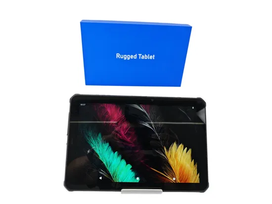 Mt6765 جهاز لوحي أندرويد قوي بمعالج ثماني النواة 14 10.1-Inch IP67 محطة يدويّة مقاومة للماء مع قارئ بطاقات ذكية وماسح ضوئي للرموز الشريطية pictures & photos