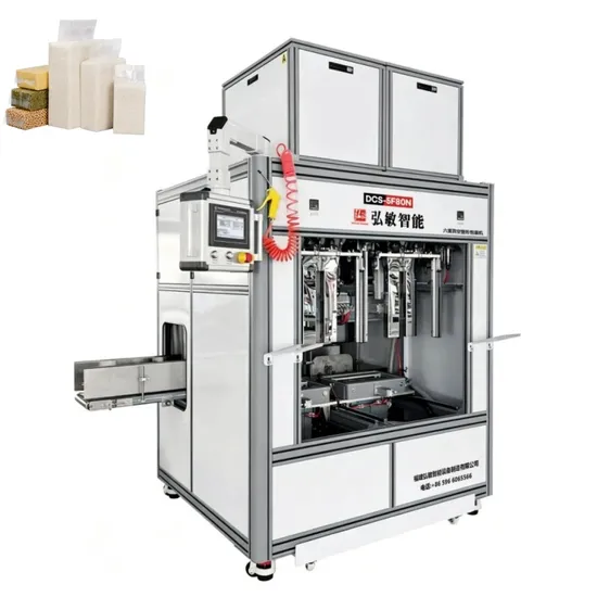 Semi-Automatic Brick Shape Rice Vacuum Packing Machine pictures & photos