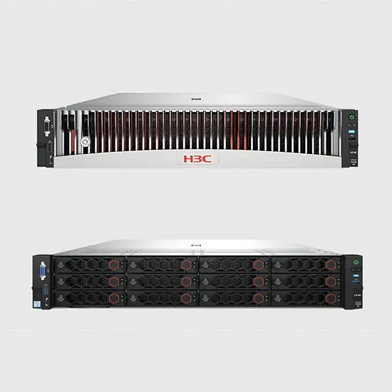 ประสิทธิภาพสูง H3c ยูนิเซิร์ฟเวอร์ R4900g5 เซิร์ฟเวอร์ 2u ติดตั้งในตู้เก็บข้อมูล GPU เซิร์ฟเวอร์ pictures & photos