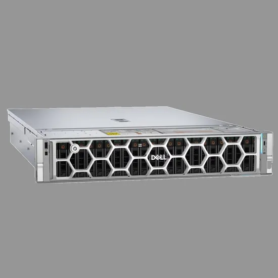 Serveur rack Dell PowerEdge R7725 EPYC 9825 pour centre de données, unité pour charges de travail intensives pictures & photos